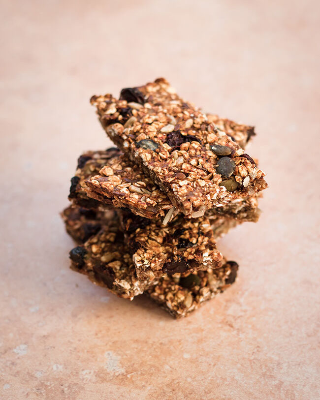 Vegan oat bars recipe