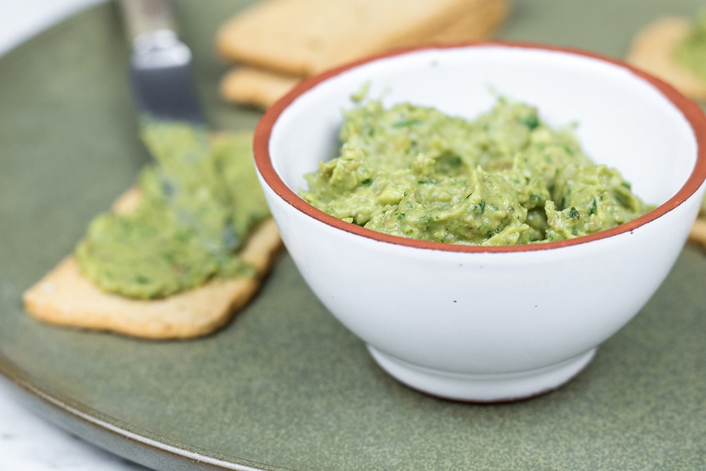 Homemade vegan pesto