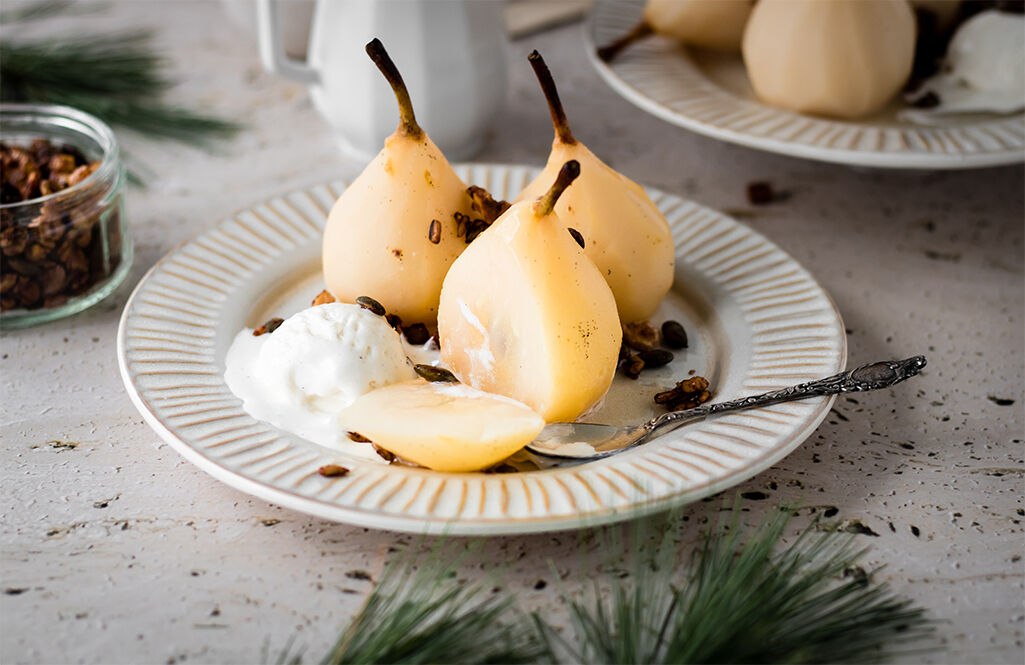 Best poached pears recipe ever!