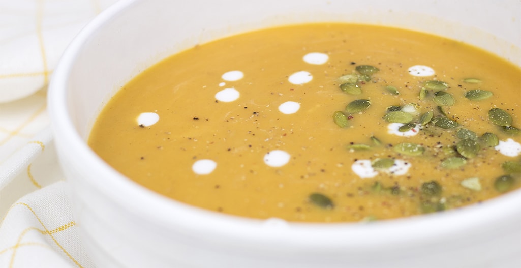 Vegan pumpkin soup