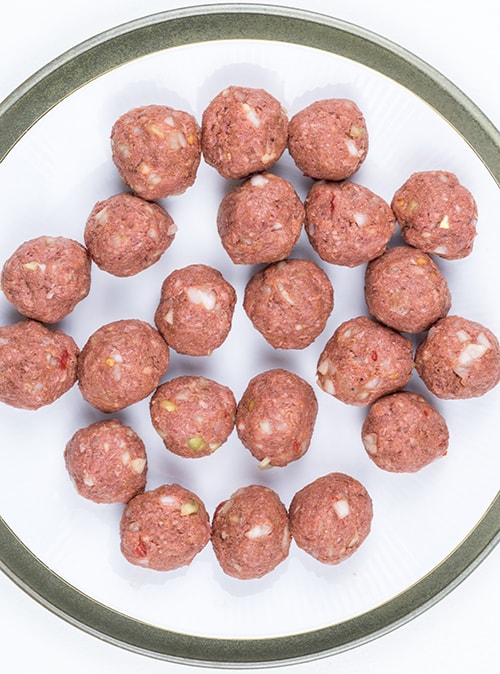 Raw meatless meatballs recipe