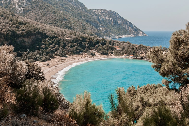 Megalo Seitani beach, Samos, Greece