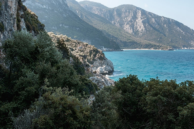 Breathtaking views Mikro and Megalo Seitani, Samos, Greece