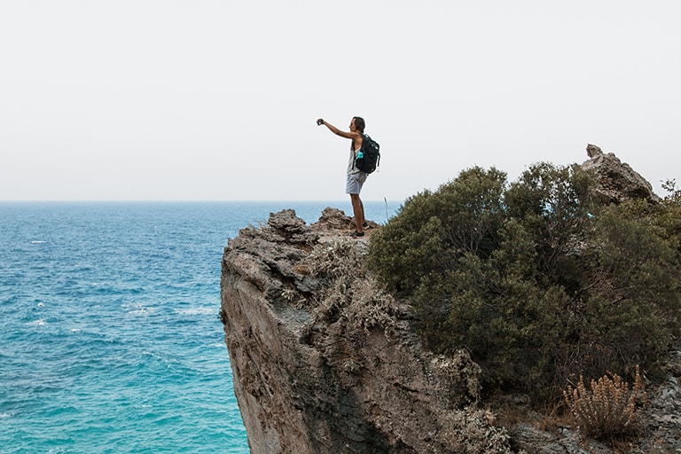 Amazing view Mikro Seitani, Samos, Greece