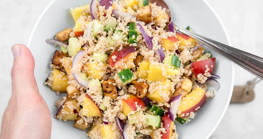 Nectarine salad recipe