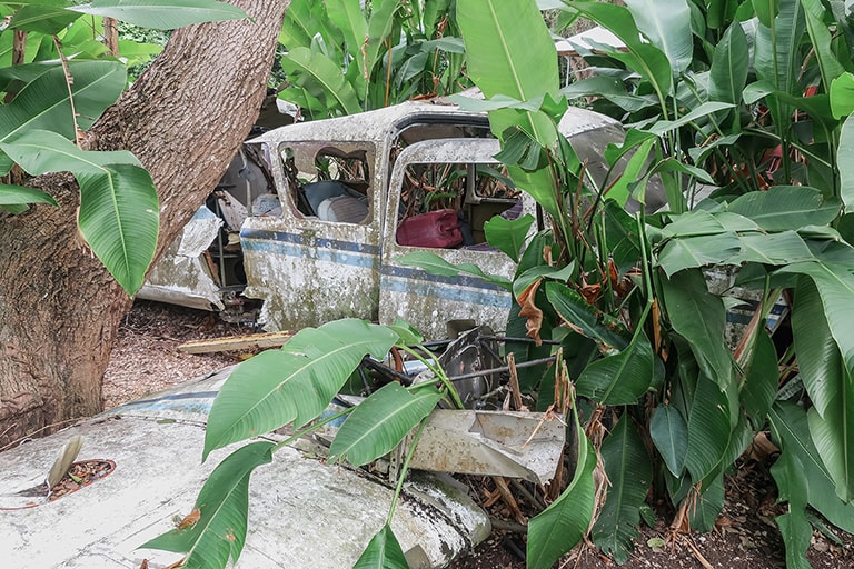 Plane GoldenEye at James Bond Beach, Jamaica