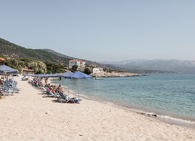 Limnionas beach, Samos, Greece