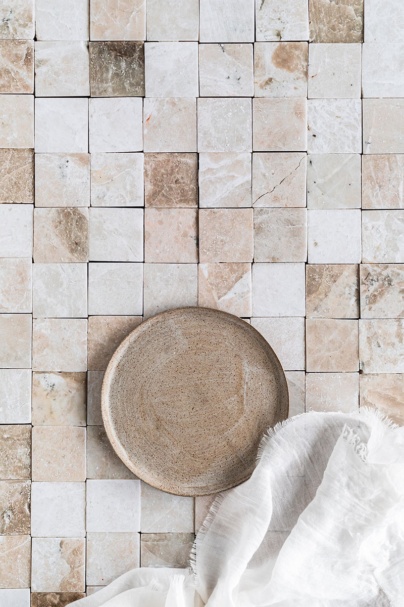 Mini stones backdrop in light beige printed on vinyl for photographers