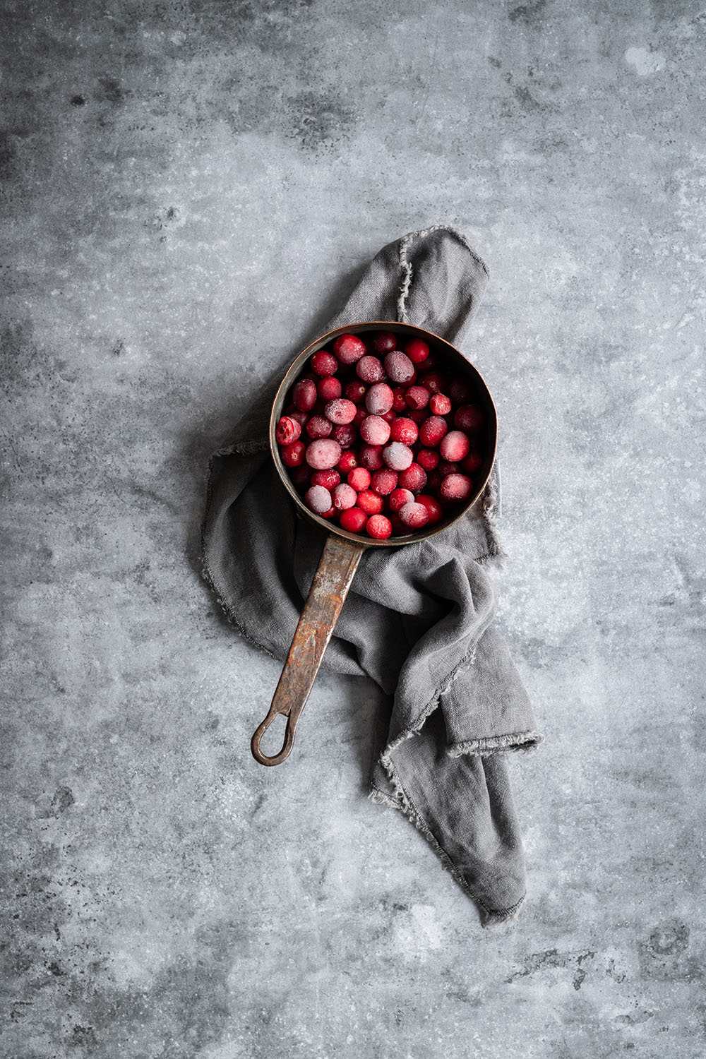 Grey concrete vinyl backdrop for photography and styling