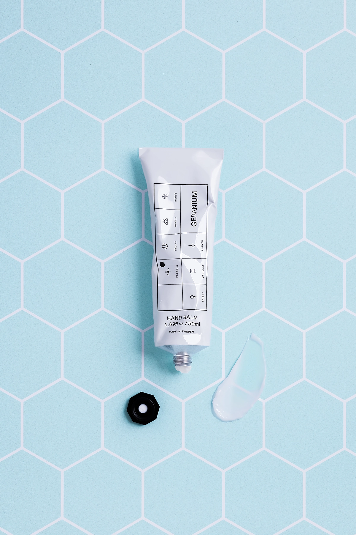 Graphic custom color hexagon tiles vinyl backdrop for photography