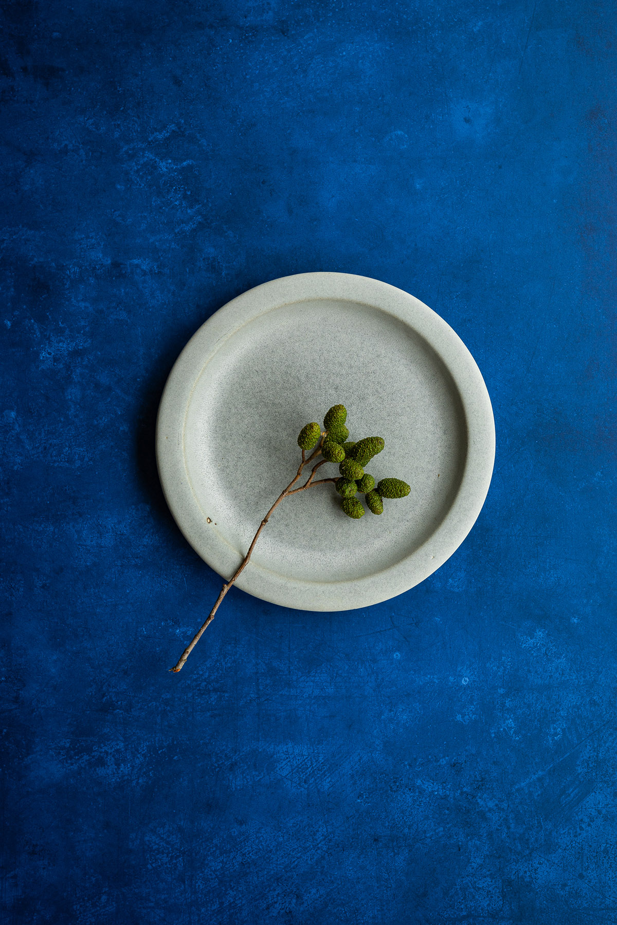True blue photography background printed on vinyl