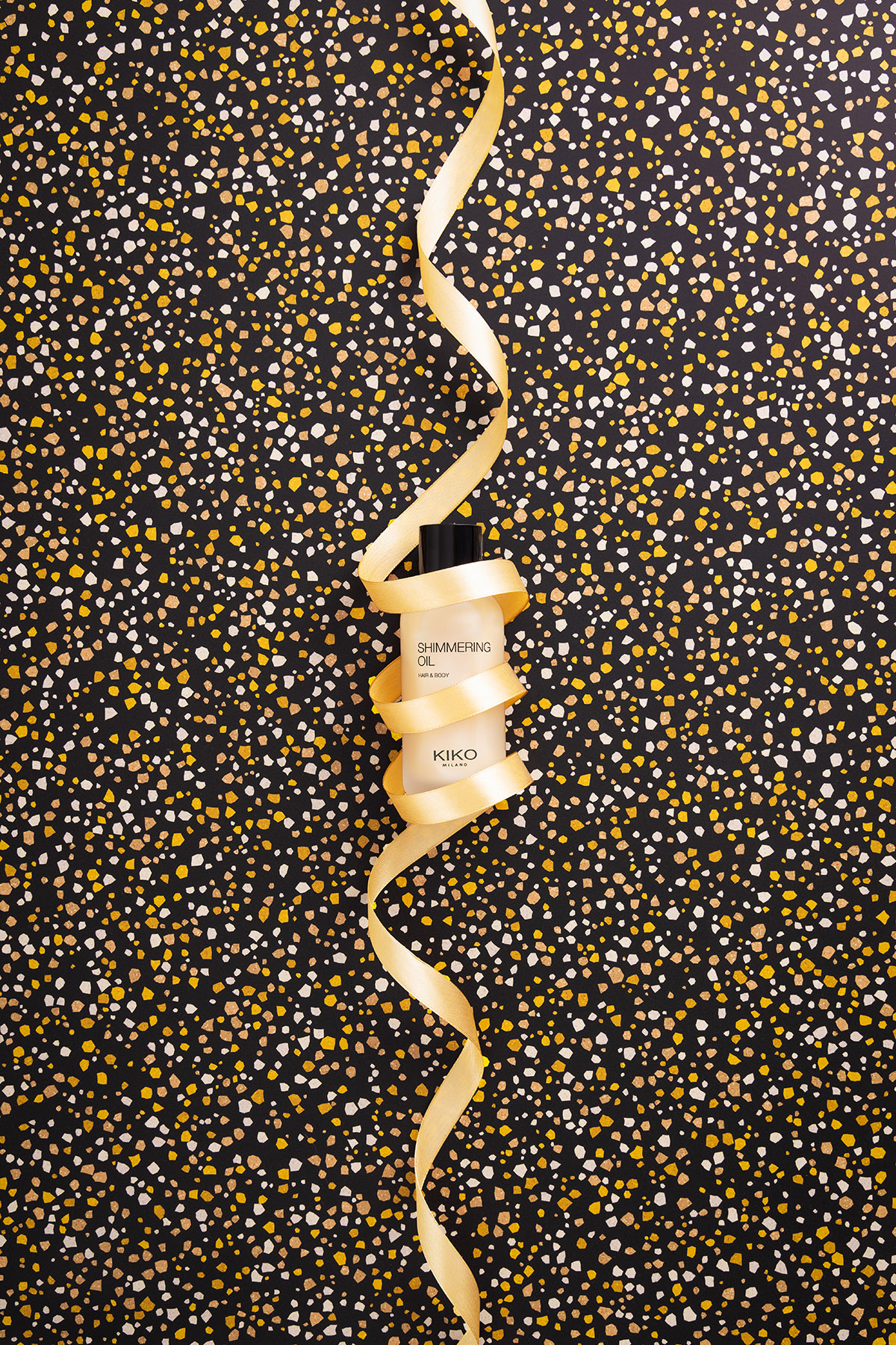 Black terrazzo surface Celebration | Luxury photography