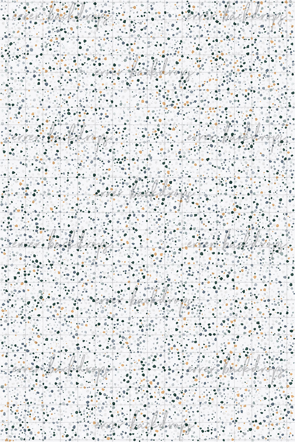 Blue modern terrazzo product photography background