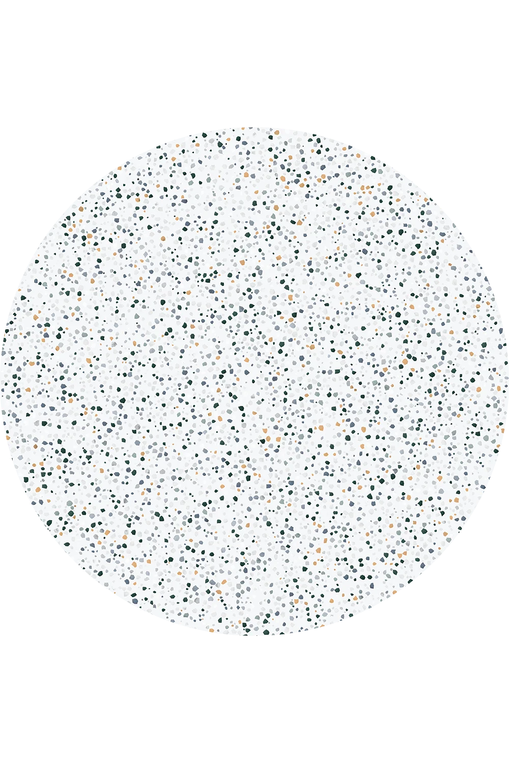 Blue modern terrazzo product photography background