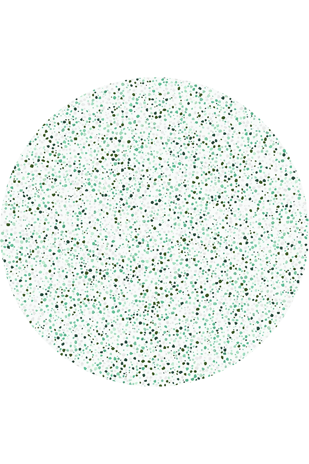 Terrazzo Verde Frost Backdrop | Product Photography
