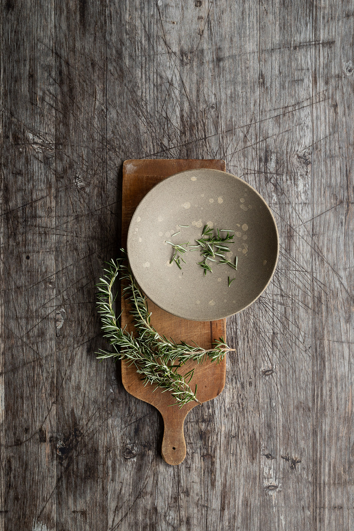 Wooden photography backdrop with aged character