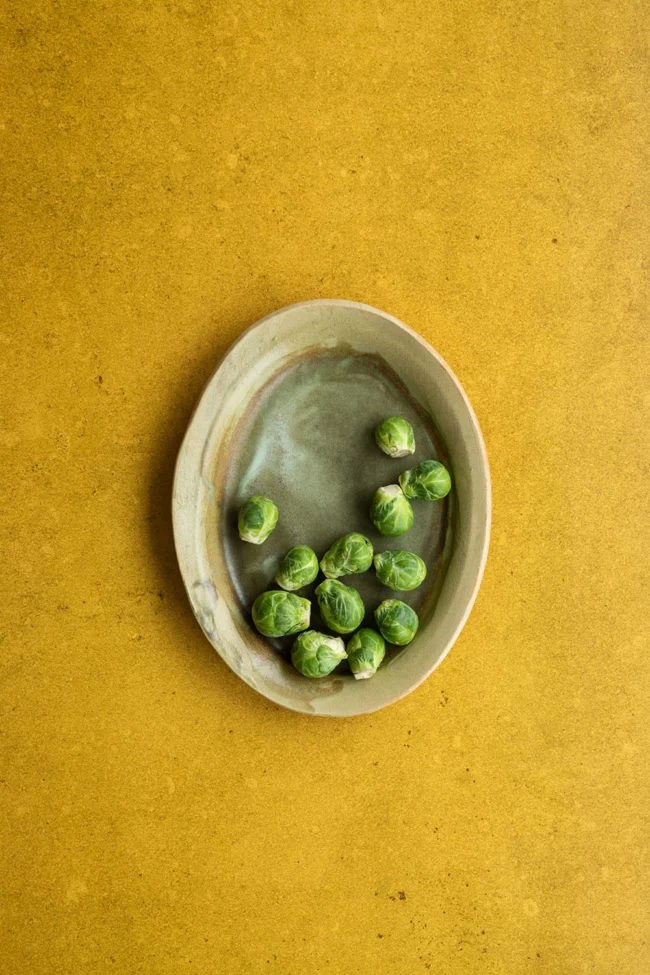 Mustard yellow food surface for recipe and product photography