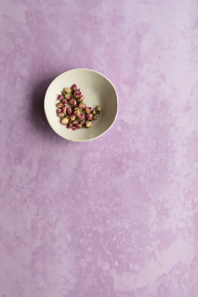 Lilac vinyl backdrop for food photography and product photography