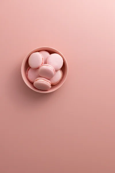 Stunning blush solid colour vinyl backdrop for product photography