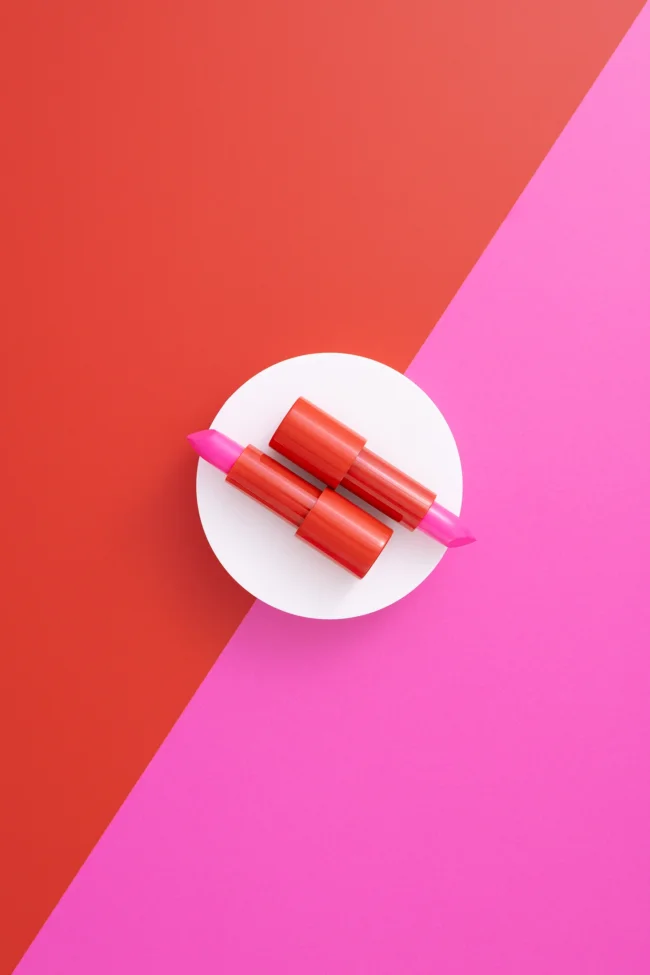 Color blocking photography backdrop for product & food photos
