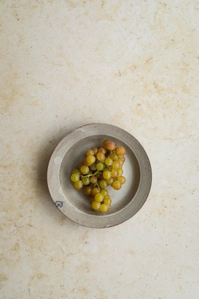 Light beige photography surface for food and product styling