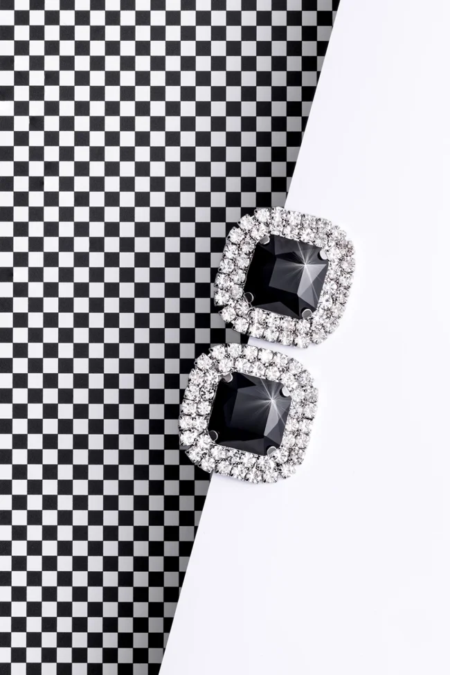 Custom mini check vinyl backdrop for photographers and stylists