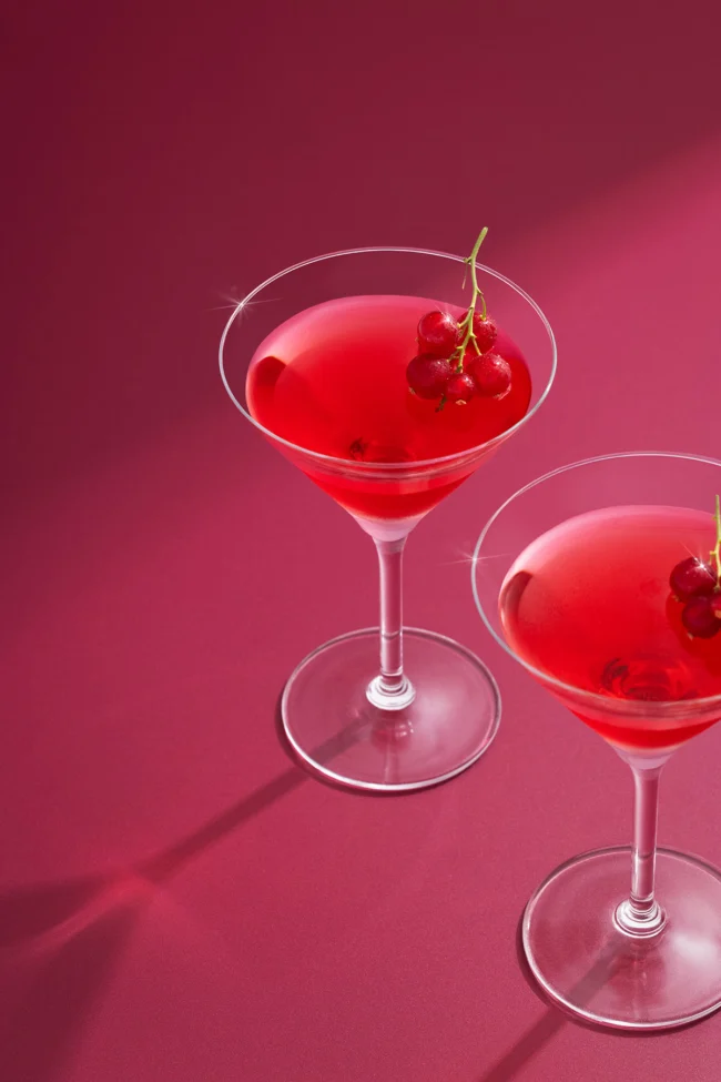 Deep cranberry red photography surface | Vinyl backdrop