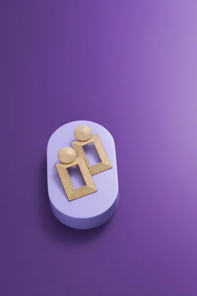 Purple vinyl backdrop for product photography and styling