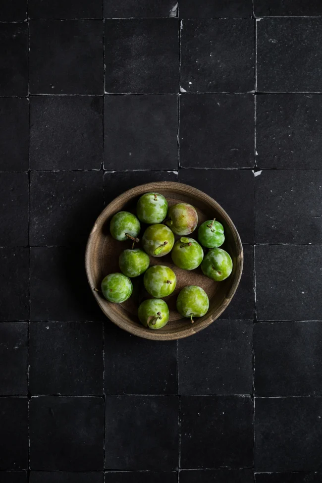 Black tiles photography backdrop for creating moody images